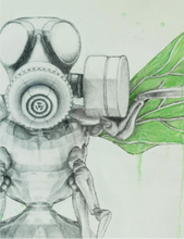 Load image into Gallery viewer, Bee with protection mask - Ludo