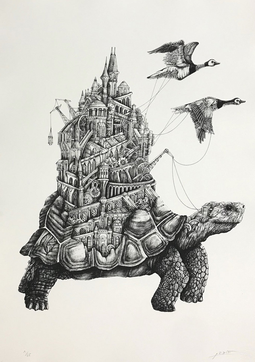 Turtle Babel Mechanimal (Ivory) - Ardif