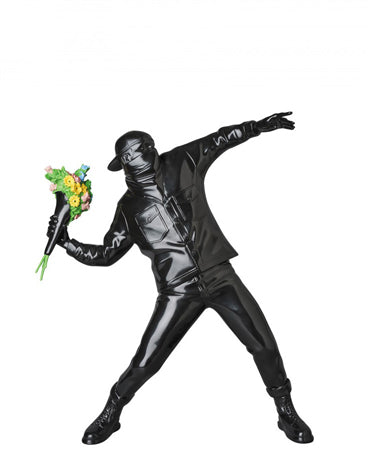 Banksy: Flower bomber (black) - Medicom Toy