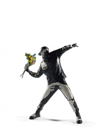 BANKSY Flower Bomber バンクシー メディコムトイ Banksy: Flower bomber (concrete) - Medicom Toy – L'Epicerie Fine Art