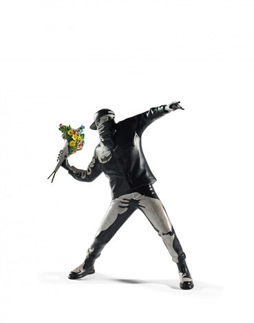 Banksy: Flower bomber (concrete) - Medicom Toy